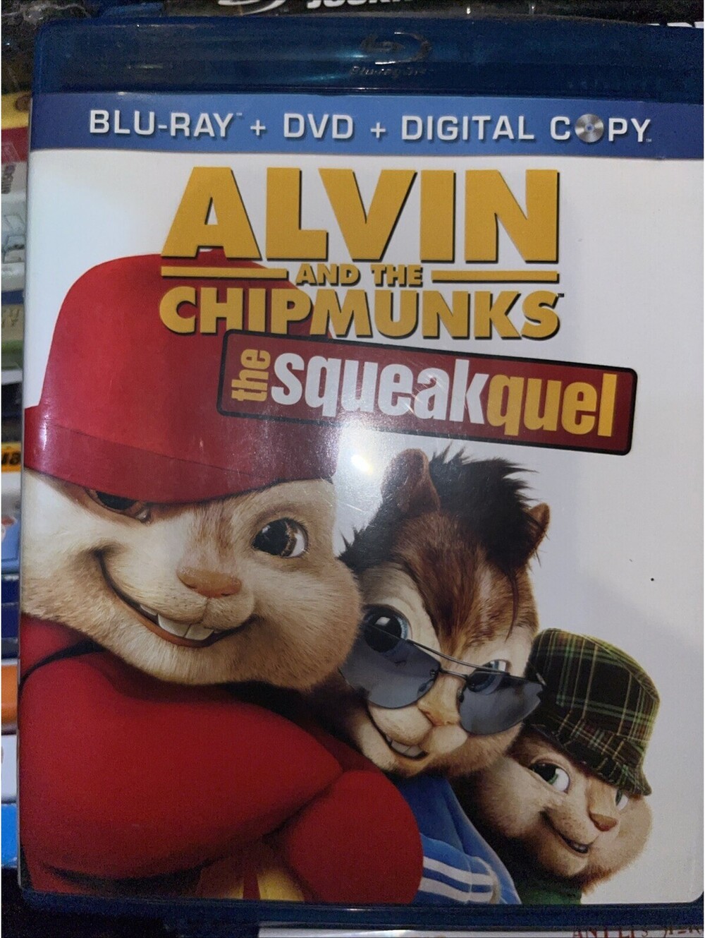 Alvin & the Chipmunks: the Squeakquel (Blu-ray) Sealed. No Digital Download